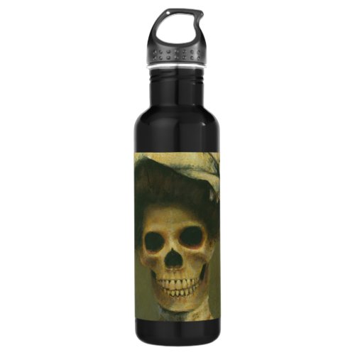 Gothic Skeleton Lady  Bottle