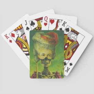 Gothic Skeleton Playing Cards