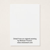 Gothic Skeleton Witch ACeO Artists Trading Cards (Back)