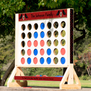 Gothic Skull and Guardian Ravens Halloween Custom Fast Four