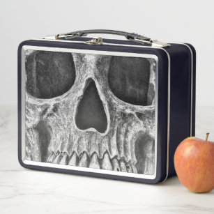 Gothic Zombie Apocalypse Emo Medical Kit Metal Lunch Box, Zazzle