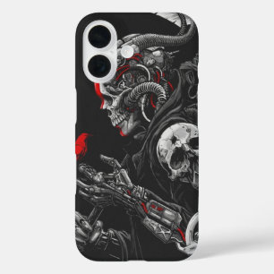 Gothic Skull iPhone 16 Case