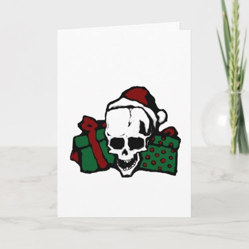 Gothic Skull Christmas Cards