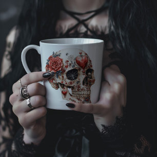 Gothic Skull Coffee Mug
