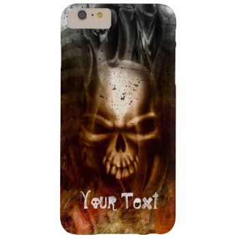 Gothic Skull Customizable Barely There Iphone 6 Plus Case by sc0001 at Zazzle