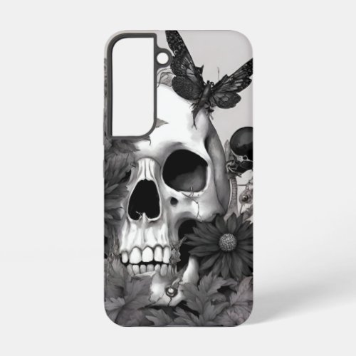 Gothic Skull Dark Witch Spooky Samsung Galaxy S22 Case