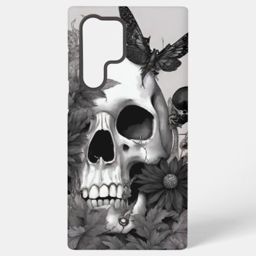 Gothic Skull Dark Witch Spooky Samsung Galaxy S22 Ultra Case