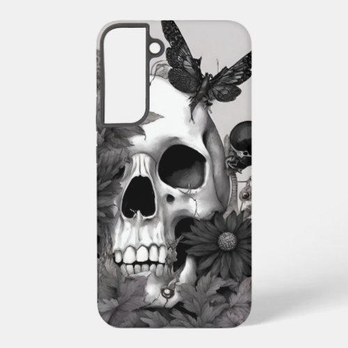 Gothic Skull Dark Witch Spooky Samsung Galaxy S22 Case