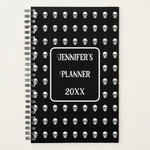 Gothic Skull elegant 2026 Planner