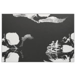 Gothic Skull Face Fabric