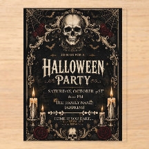 Gothic Skull Halloween Party