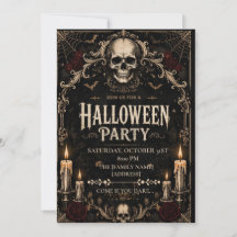 Gothic Skull Halloween Party