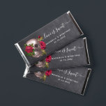 Gothic Skull Love is Sweet Wedding  Hershey Bar Favors<br><div class="desc">From our bestselling Gothic Skull collection</div>