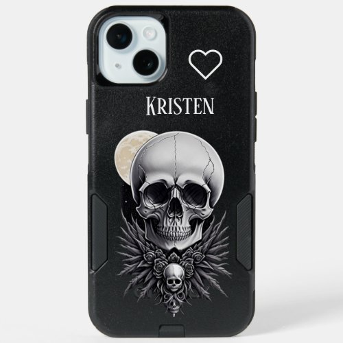 Gothic Skull  iPhone 15 Plus Case