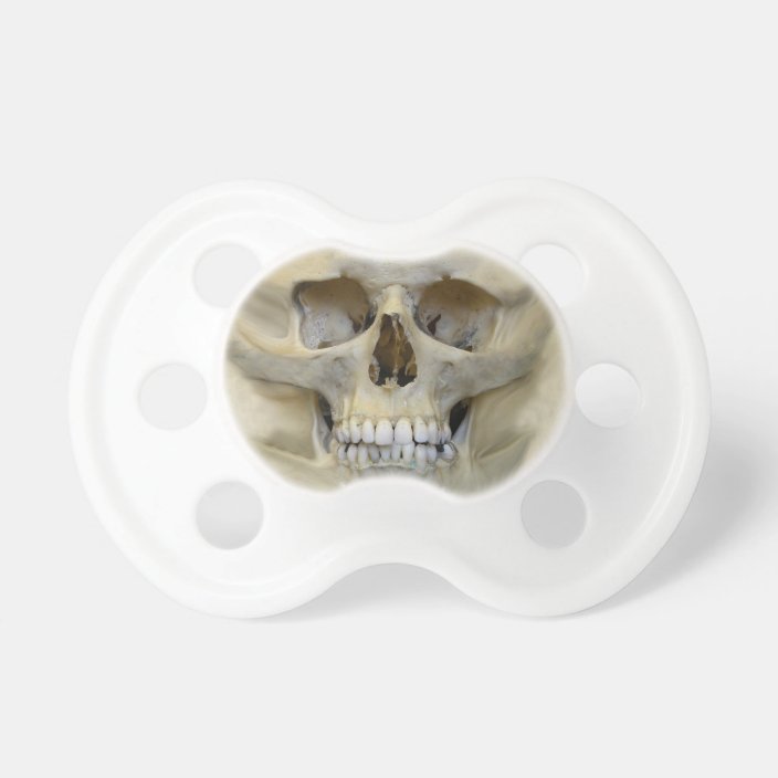 skull pacifier