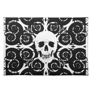 Gothic Skull Placemat