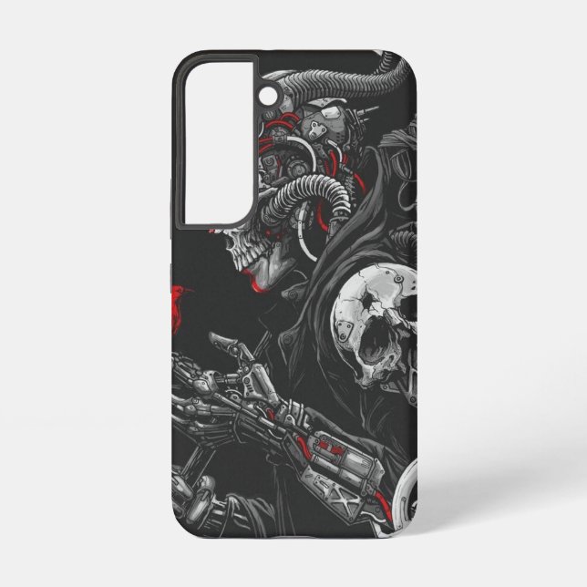 Gothic Skull Samsung Galaxy Case (Back)