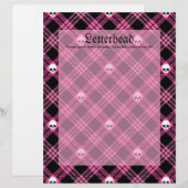 Gothic Skull Tartan Plaid (Front/Back)
