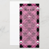 Gothic Skull Tartan Plaid (Front/Back)