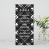 Gothic Skull Tartan Plaid (Standing Front)