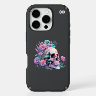 💀🌹 "Gothic Skull with Roses - Artistic Phone Cas iPhone 16 Pro Case