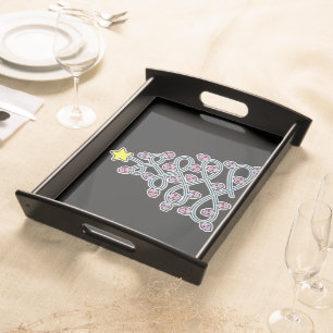 Gothic Skulls Christmas Tree Tray