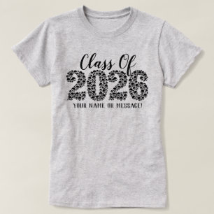 Gothic Skulls Class Of 2026 T-Shirt