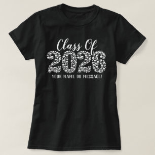 Gothic Skulls Class Of 2026 T-Shirt