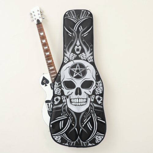 Gothic Skulls Guitar Case