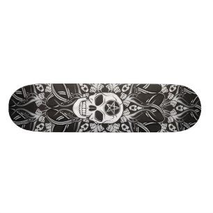 Gothic Skulls Skateboard Deck