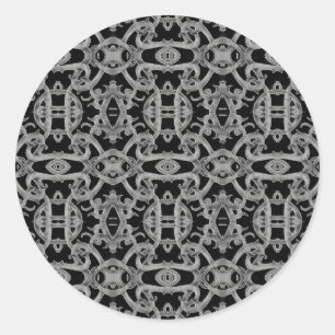 GOTHIC Small Round Stickers