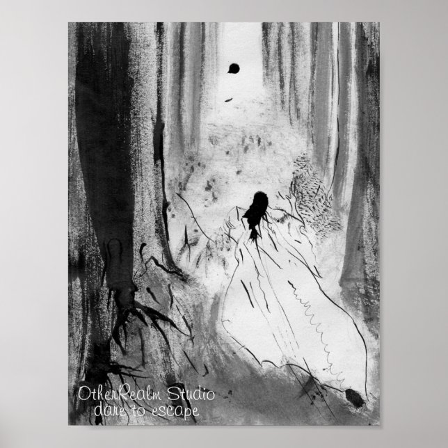 Gothic Snow White poster (Front)