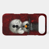 Gothic Snowman iPhone Case (Back (Horizontal))