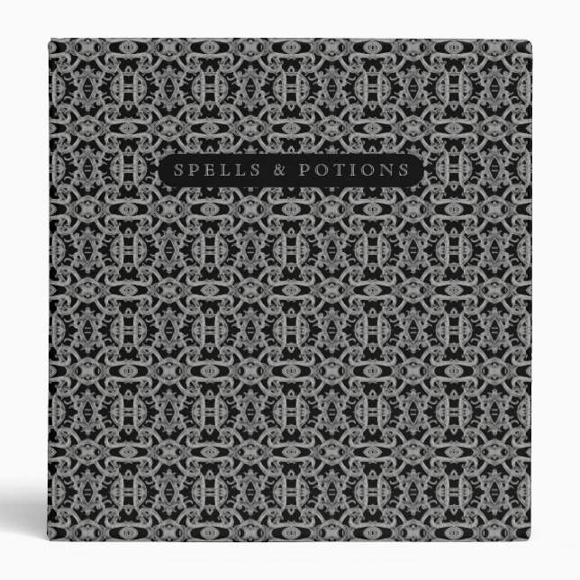 GOTHIC "SPELLS & POTIONS" Binder (Front)