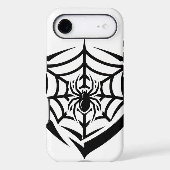 Gothic Spider Web Iphone Case (Back)
