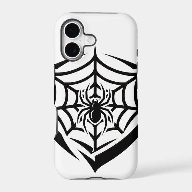 Gothic Spider Web Iphone Case (Back)