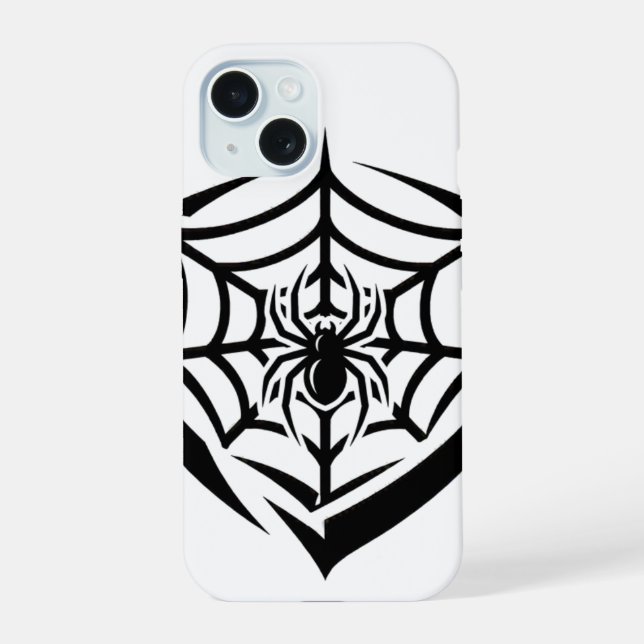 Gothic Spider Web Iphone Case (Back)
