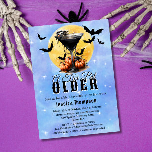 Gothic Spooky A Tini Bit Older Birthday Party Invitation