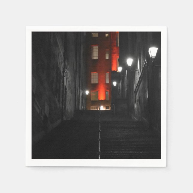 Gothic Staircase Napkins (Front)