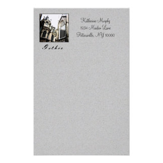 Gothic Stationery | Zazzle