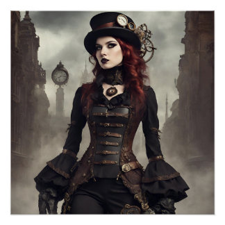 Gothic Steampunk Poster