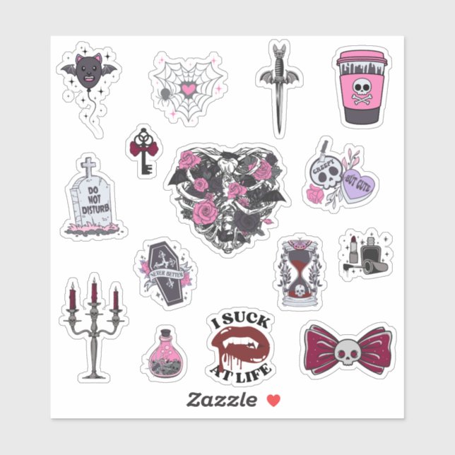 Gothic Sticker (Sheet)