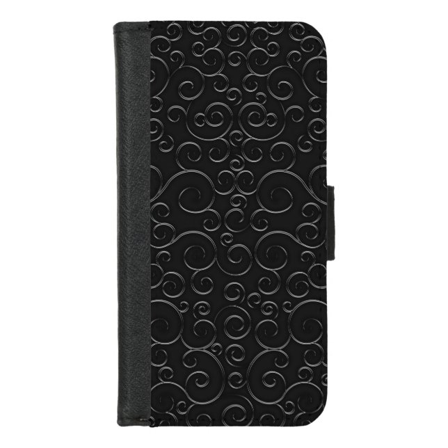 Gothic style iPhone wallet case (Front)