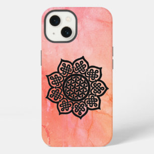 GOTHIC SUN Black Pink Red Celtic Knots iPhone 13 Case