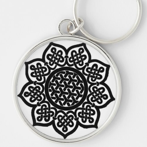 GOTHIC SUN KEYCHAIN