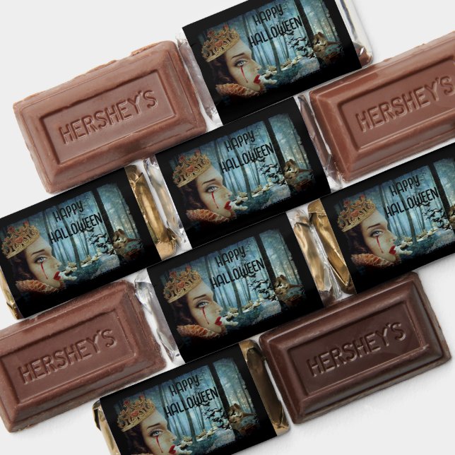Gothic Surreal Unique Collage Sad Queen of Hearts Hershey's Miniatures (Assorted)