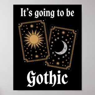 Gothic Tarot Cards Fortune Medieval Literature Mov Poster