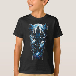 Gothic tattoo haunted mansion ghost tattoo lover T-Shirt
