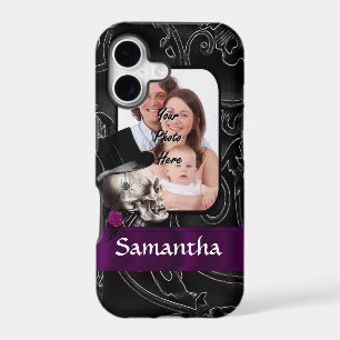 Gothic tattoo skull iPhone 17 case