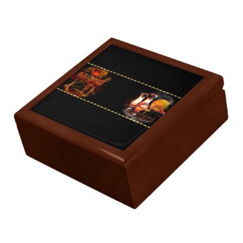Gothic Taurus Gemini Zodiac Astrology Friendship Jewelry Box by ValxArt at Zazzle